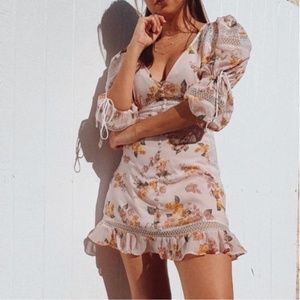 FL&L - Isadora Floral Mini Dress NWT